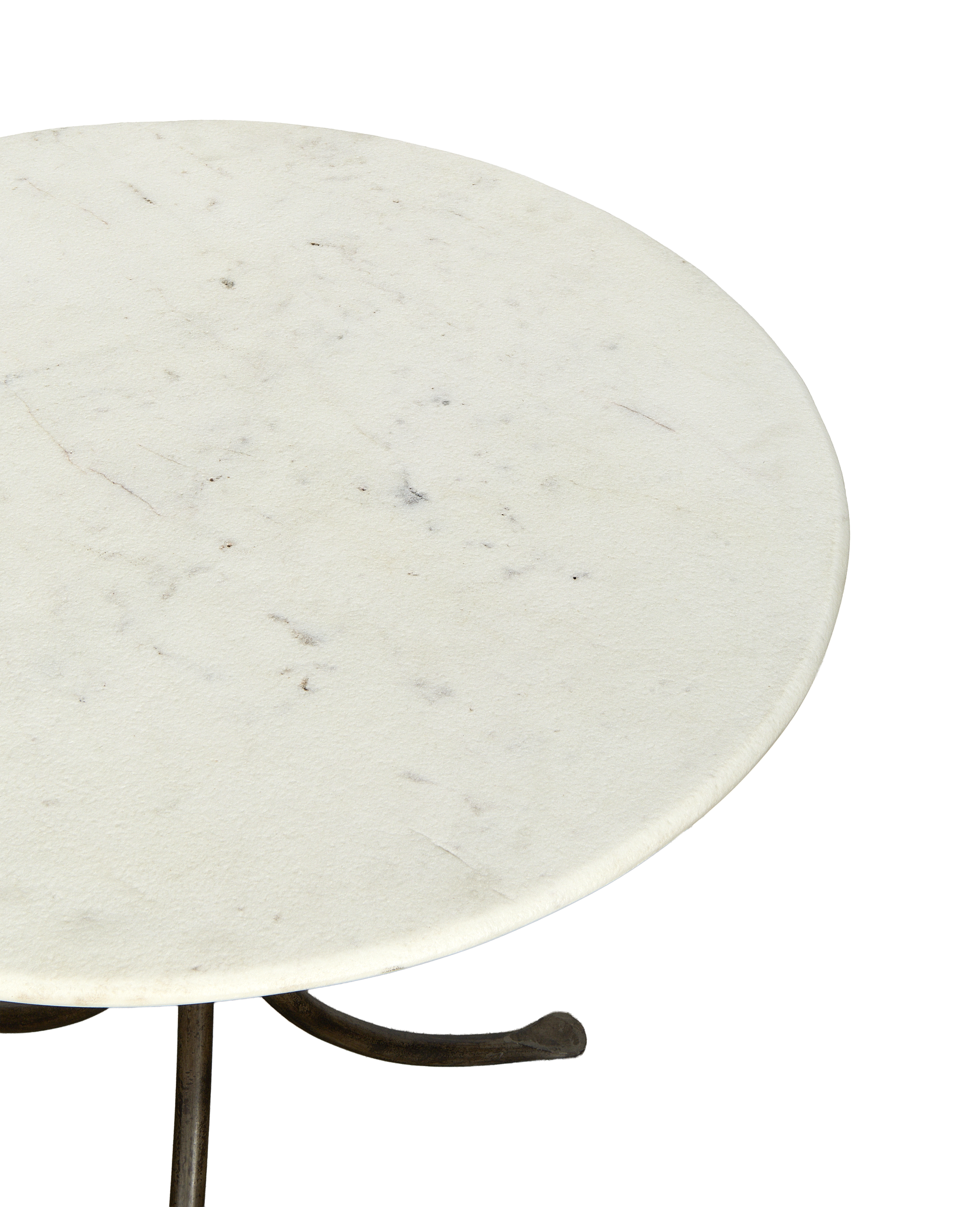 L'Amour Marble Bistro Table - Bone