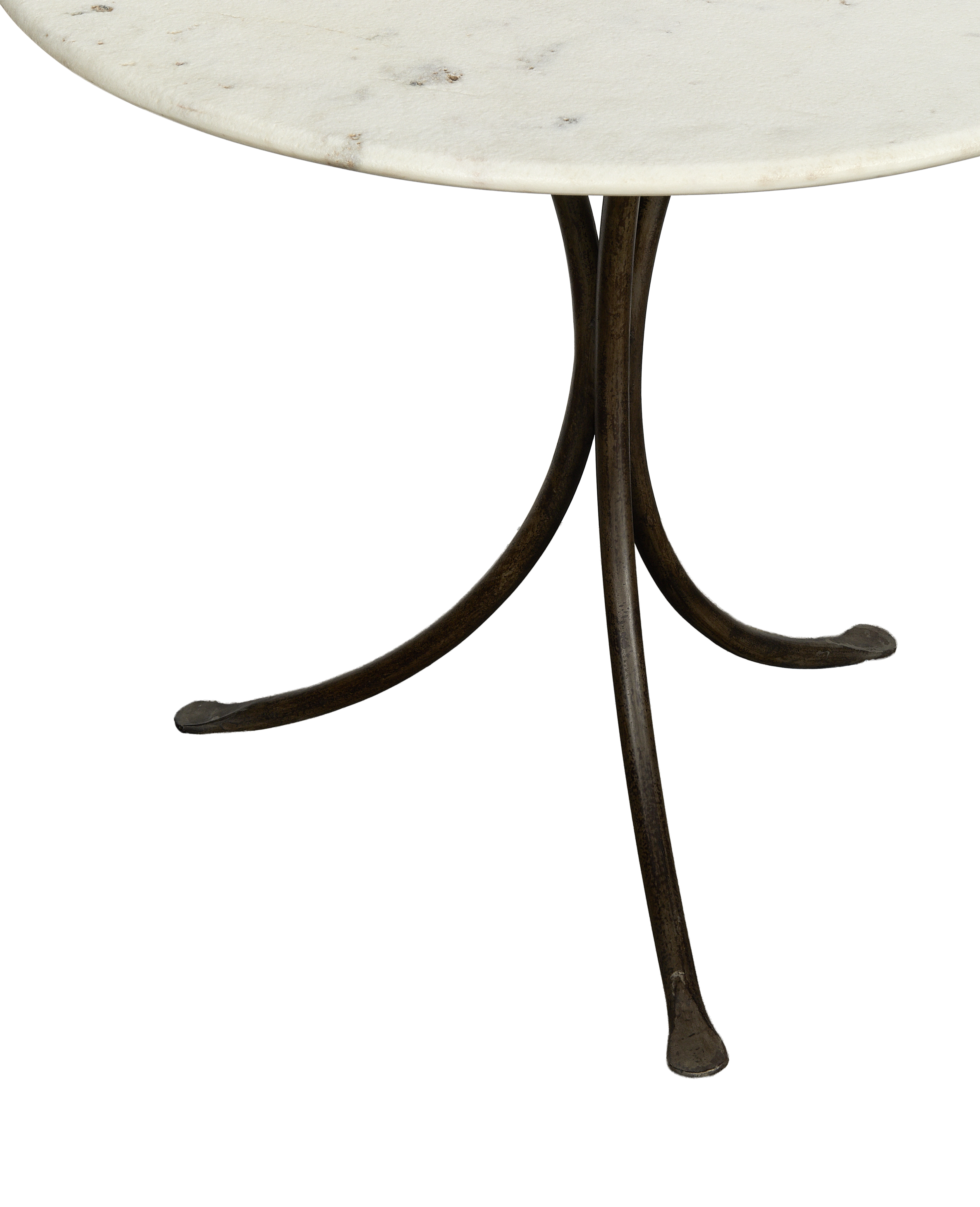 L'Amour Marble Bistro Table - Bone