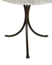 L'Amour Marble Bistro Table - Ash