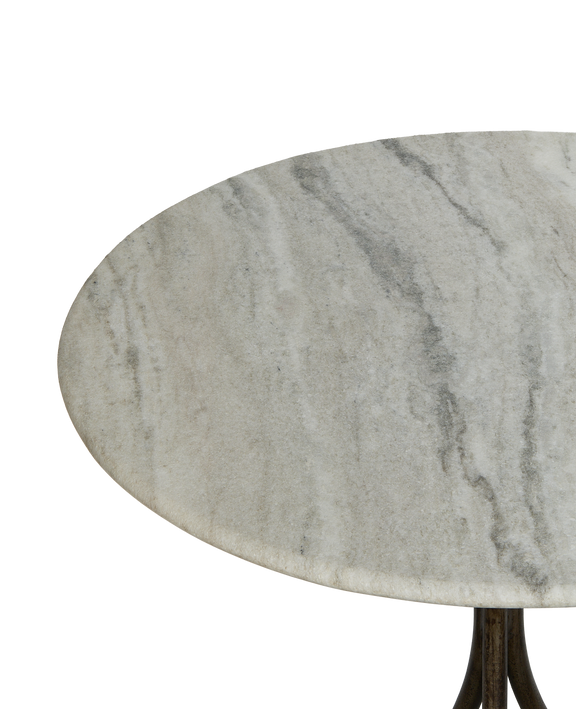 L'Amour Marble Bistro Table - Ash