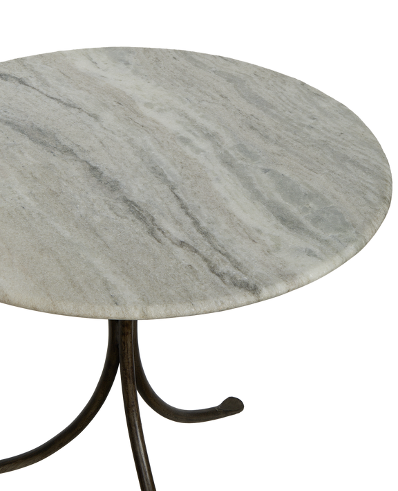 L'Amour Marble Bistro Table - Ash