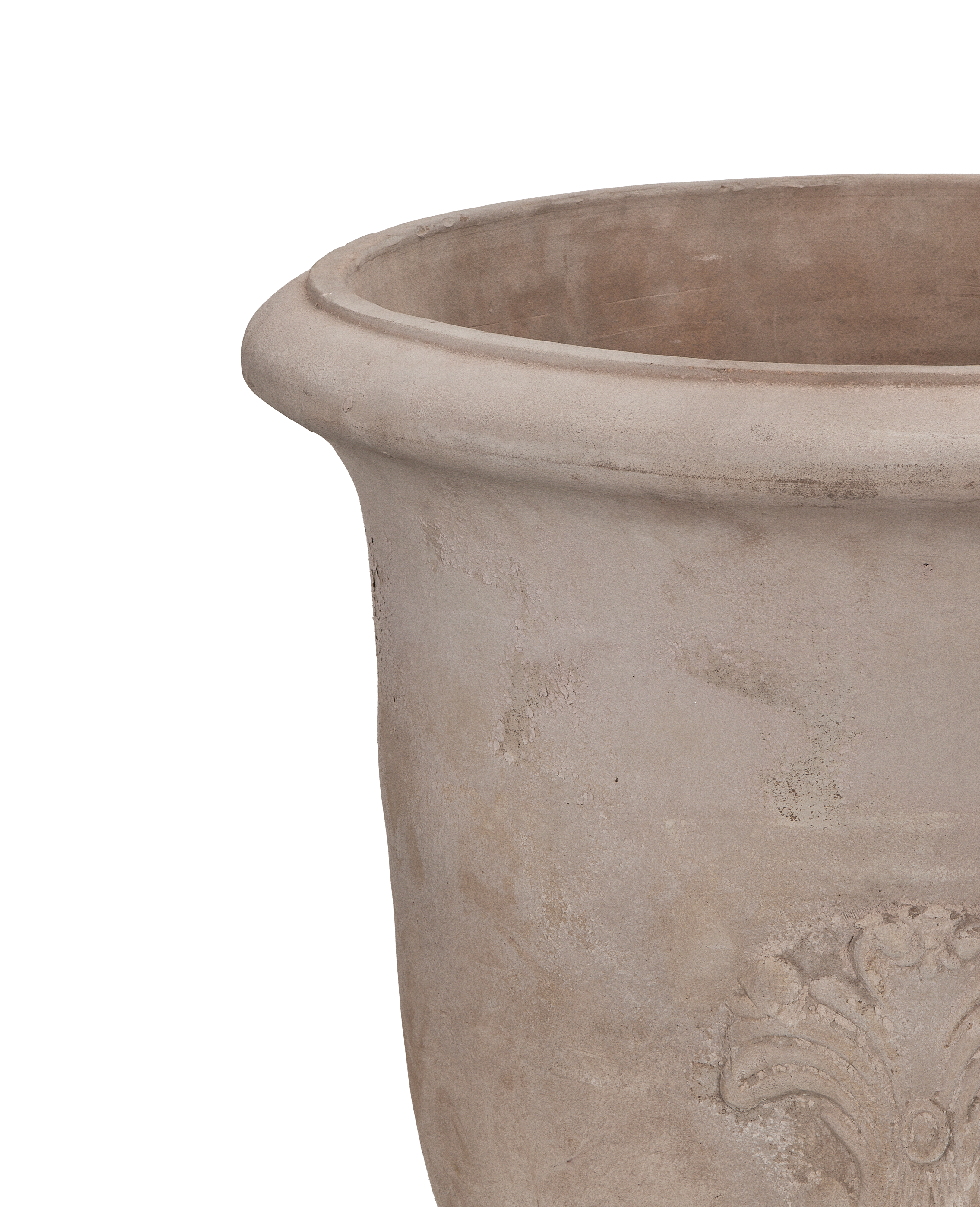 Marguerite Planter, Large, ceramic, detail