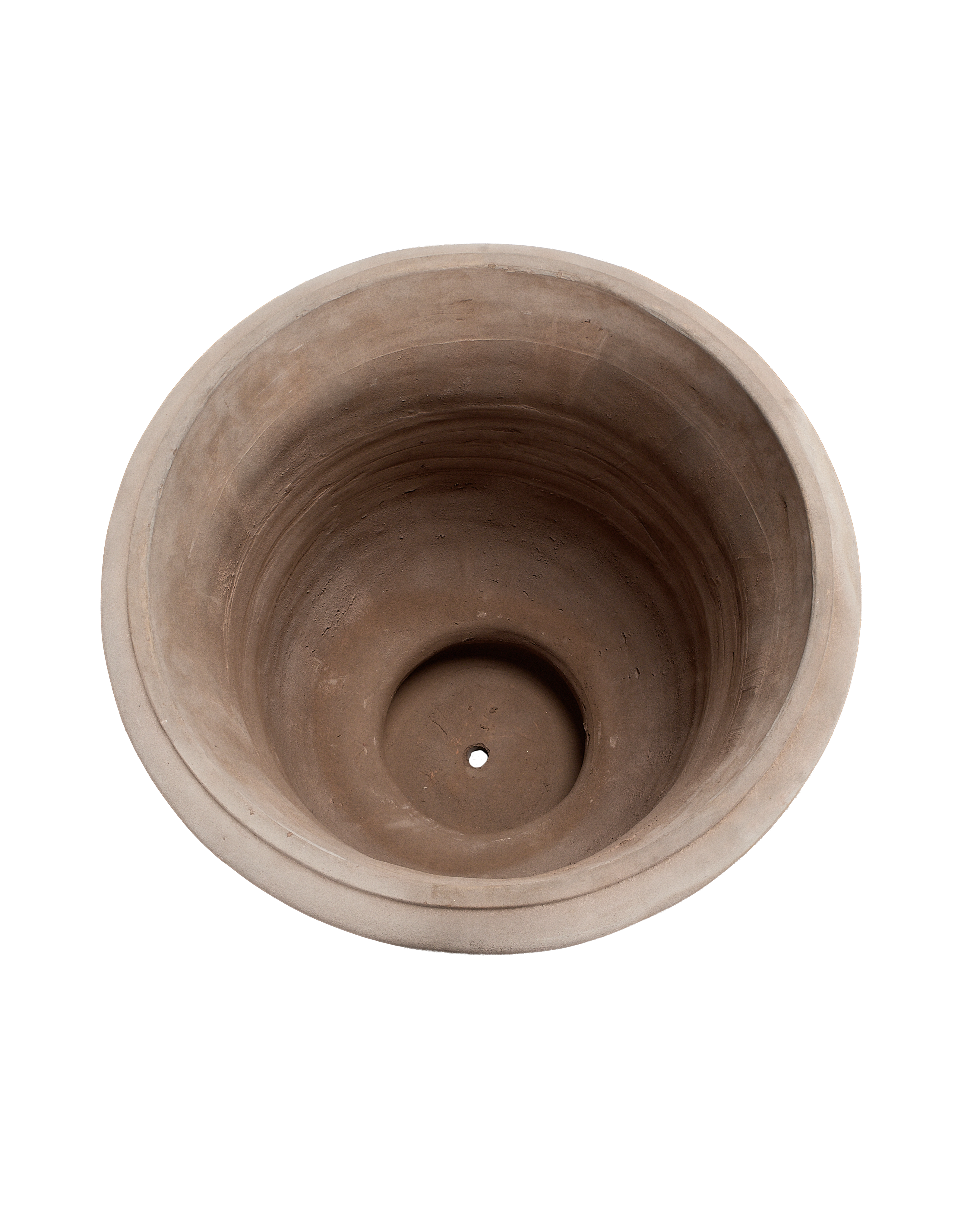 Marguerite Planter, Large, ceramic, overhead view
