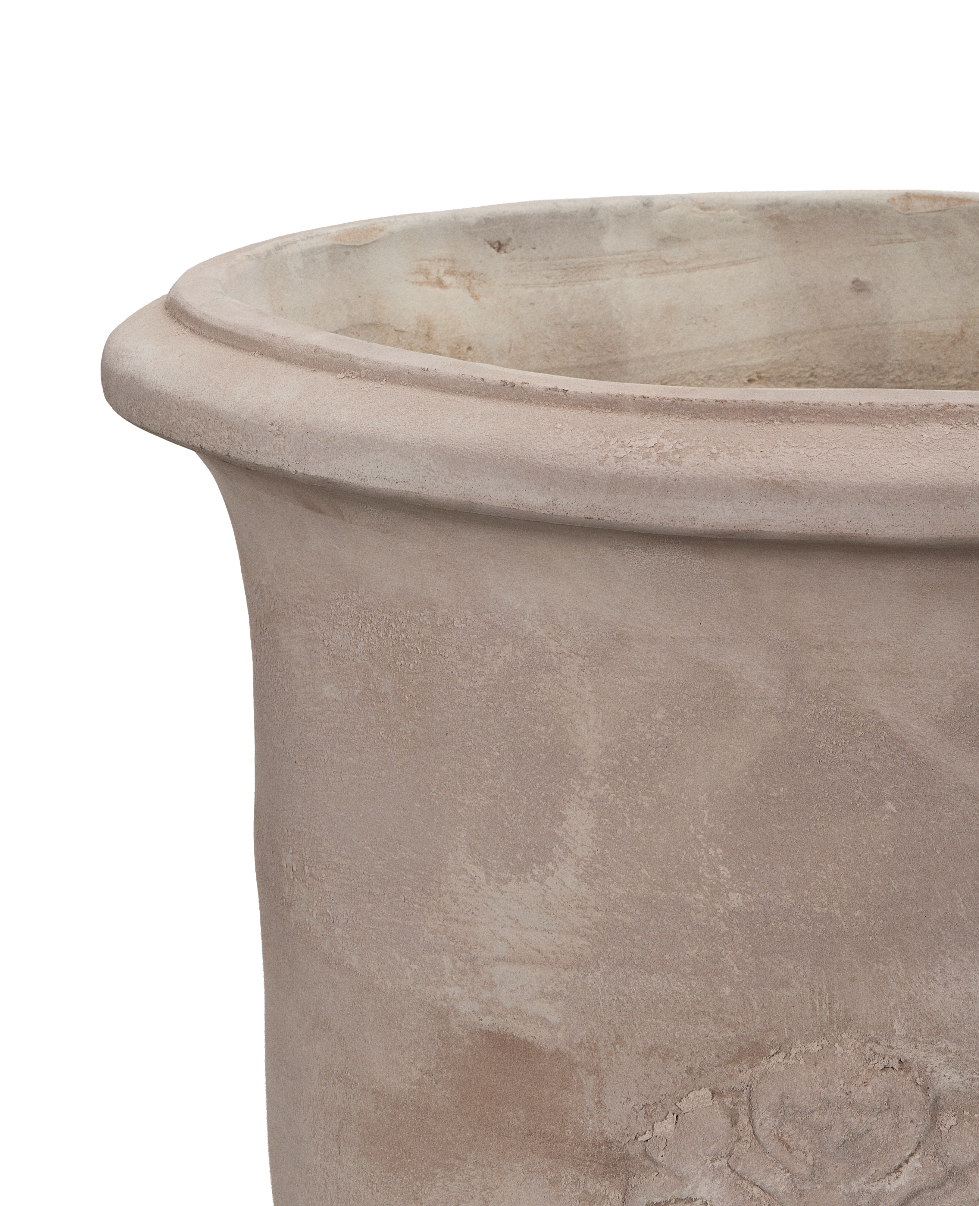 Marguerite Planter, Medium, ceramic, detail