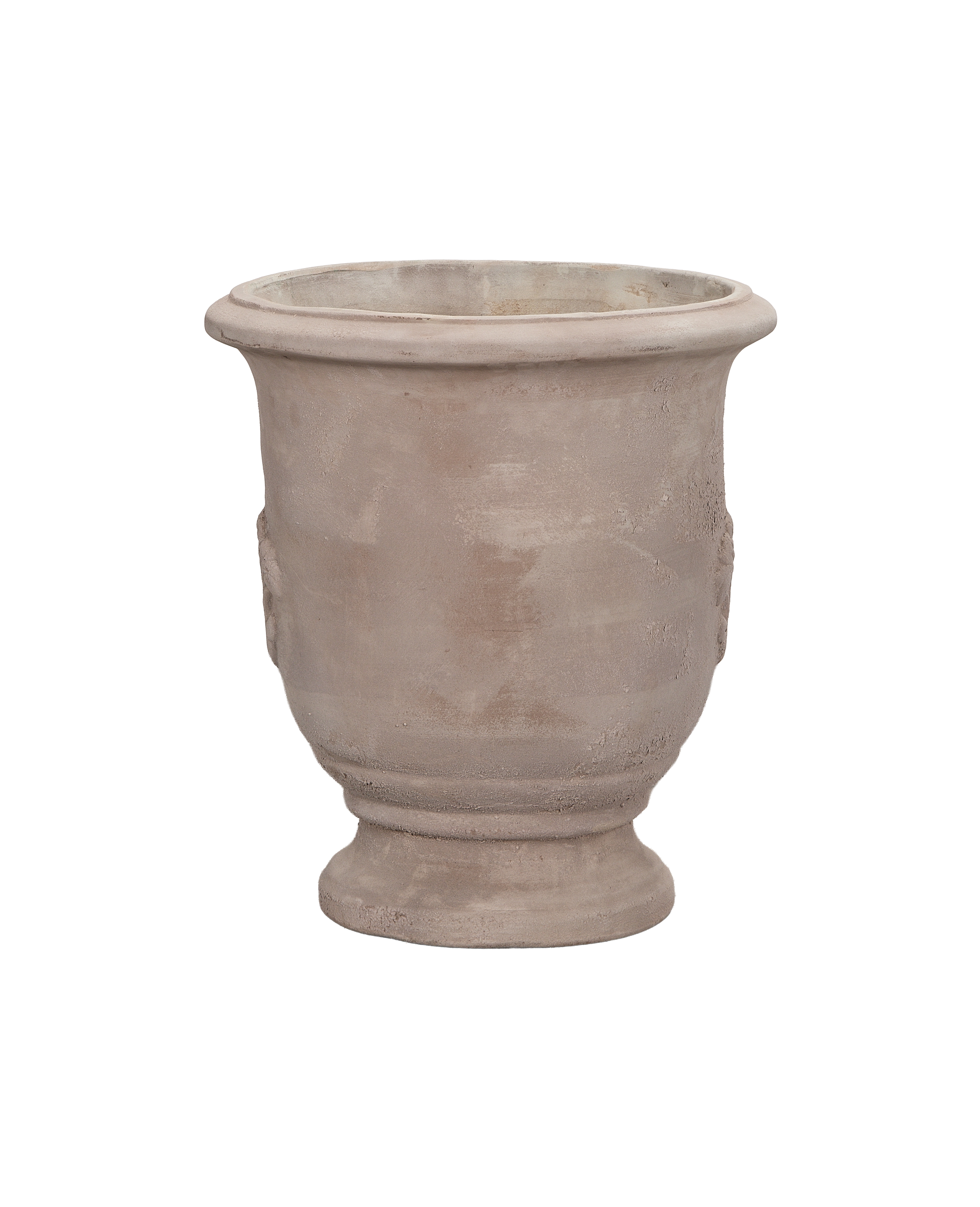 Marguerite Planter, Medium, ceramic, front view