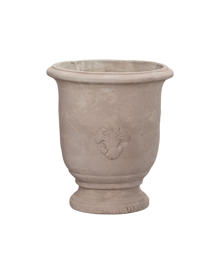 Marguerite Planter, Medium, ceramic, detail
