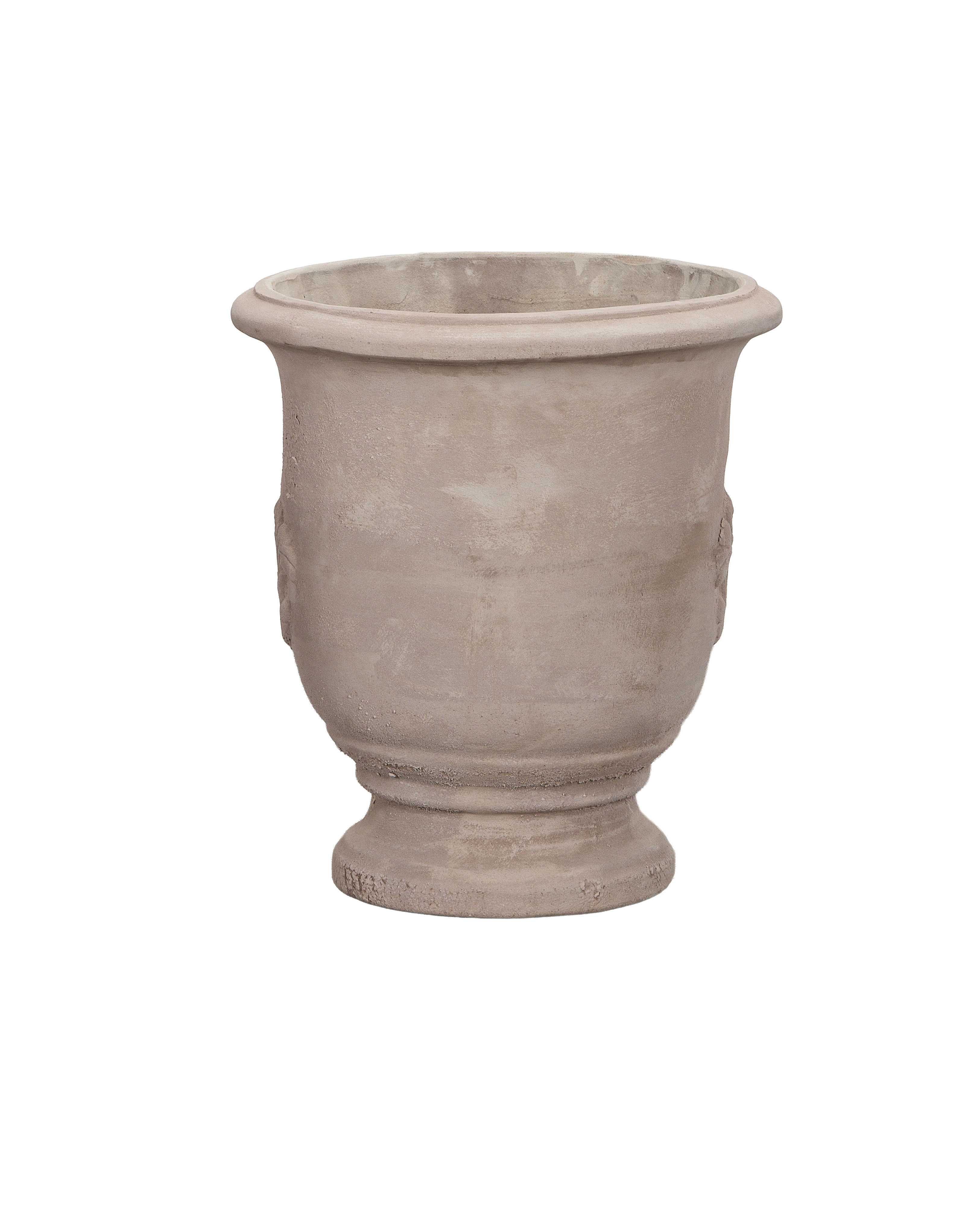Marguerite Planter, Medium, ceramic, front view
