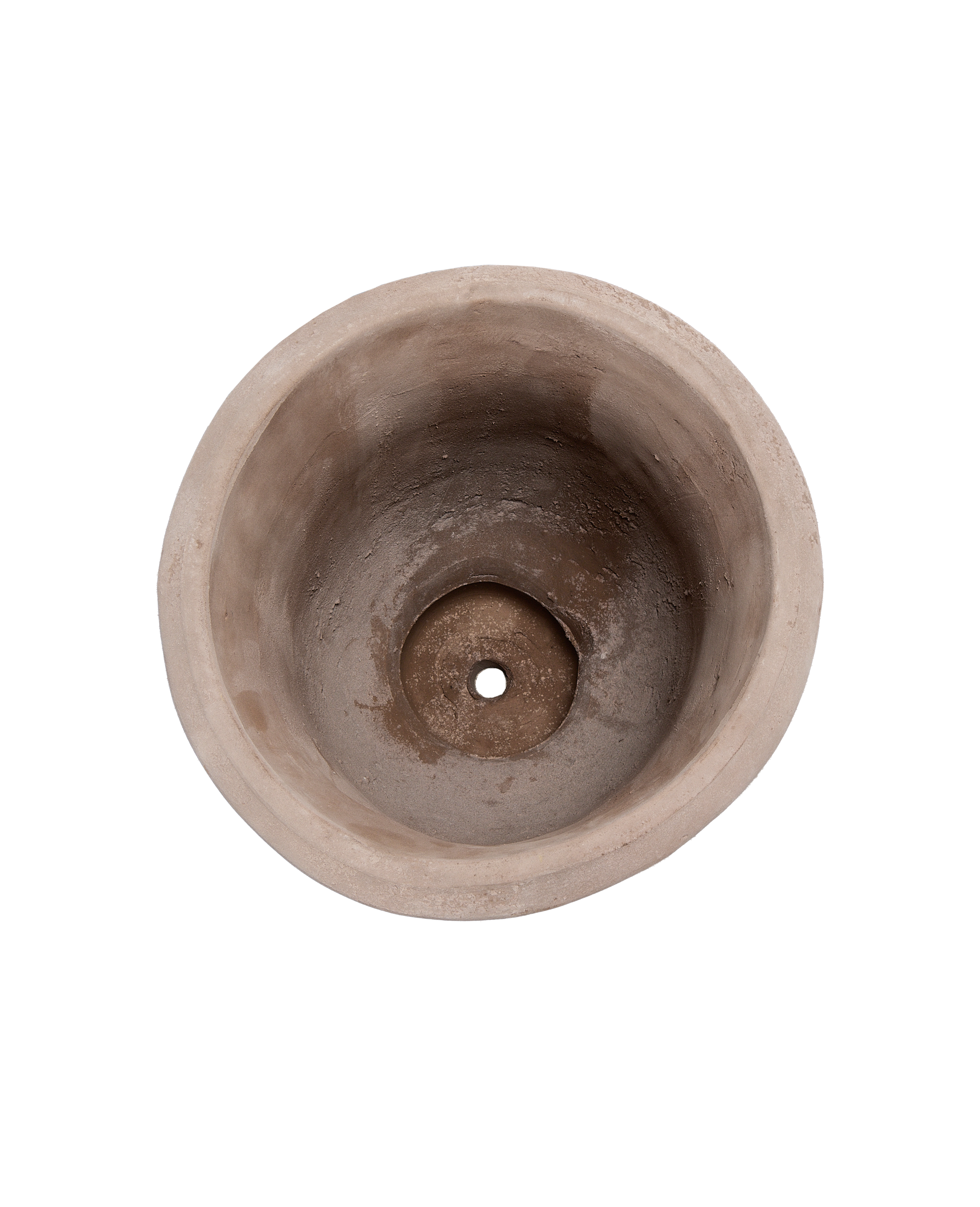 Marguerite Planter, Small, ceramic, overhead view