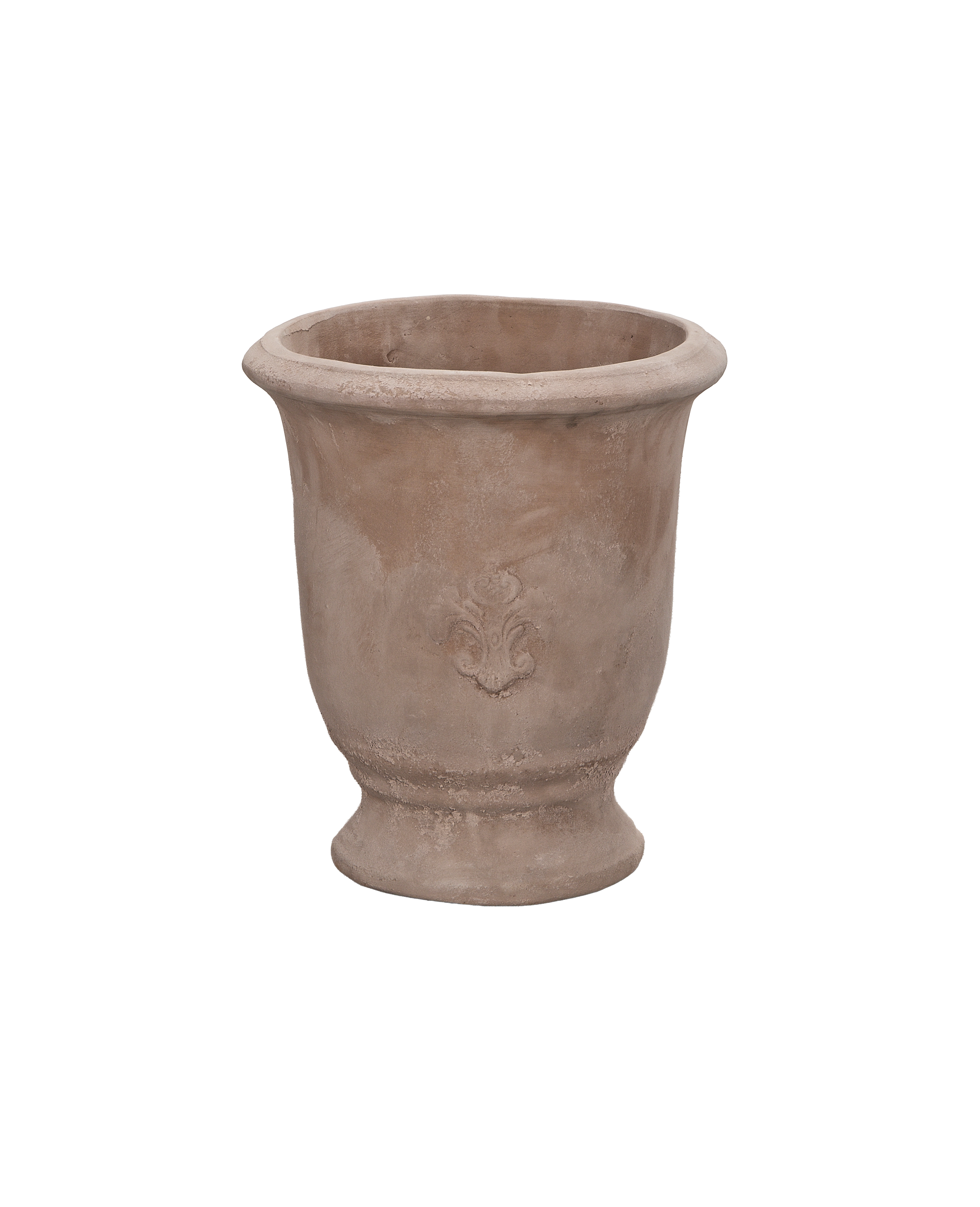 Marguerite Planter, Small, ceramic, front view
