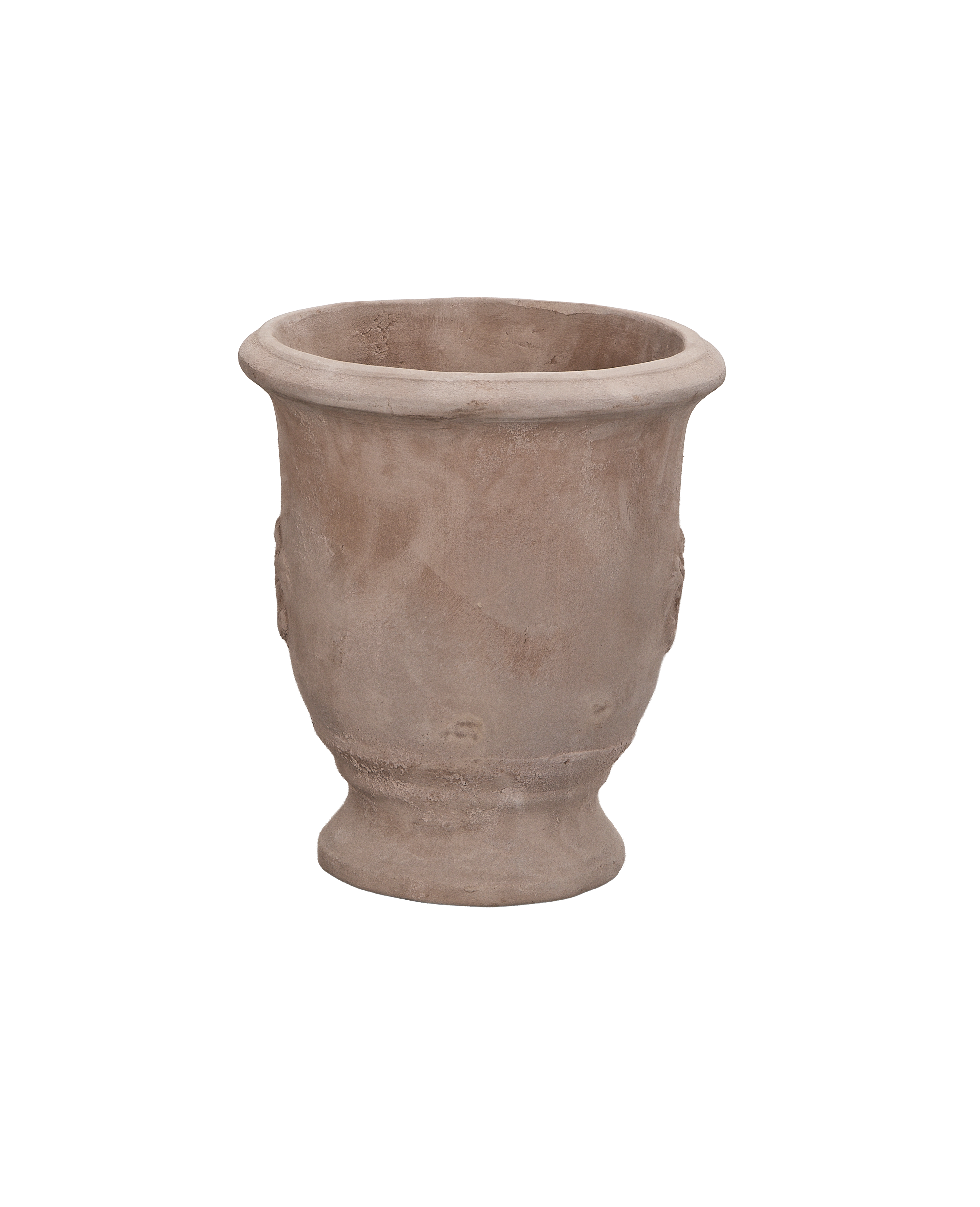 Marguerite Planter, Small, ceramic, front view