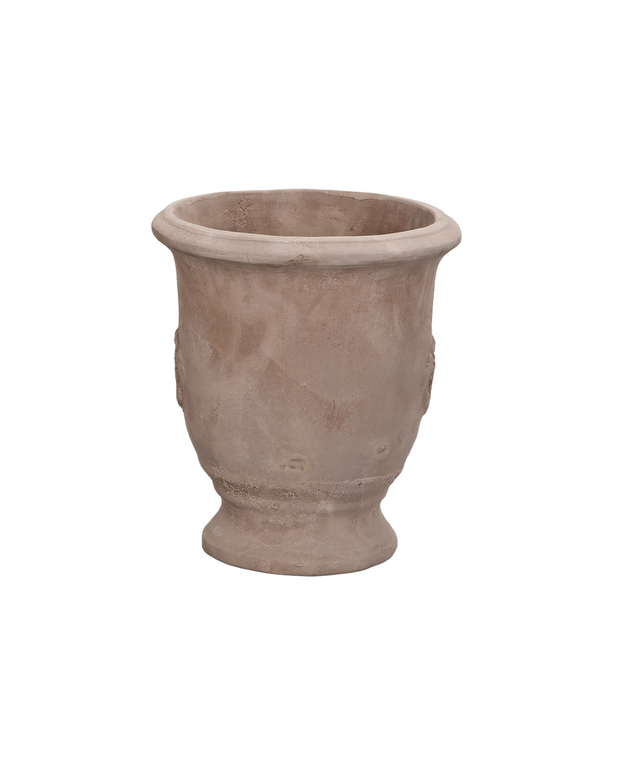 Marguerite Planter, Small, ceramic, front view