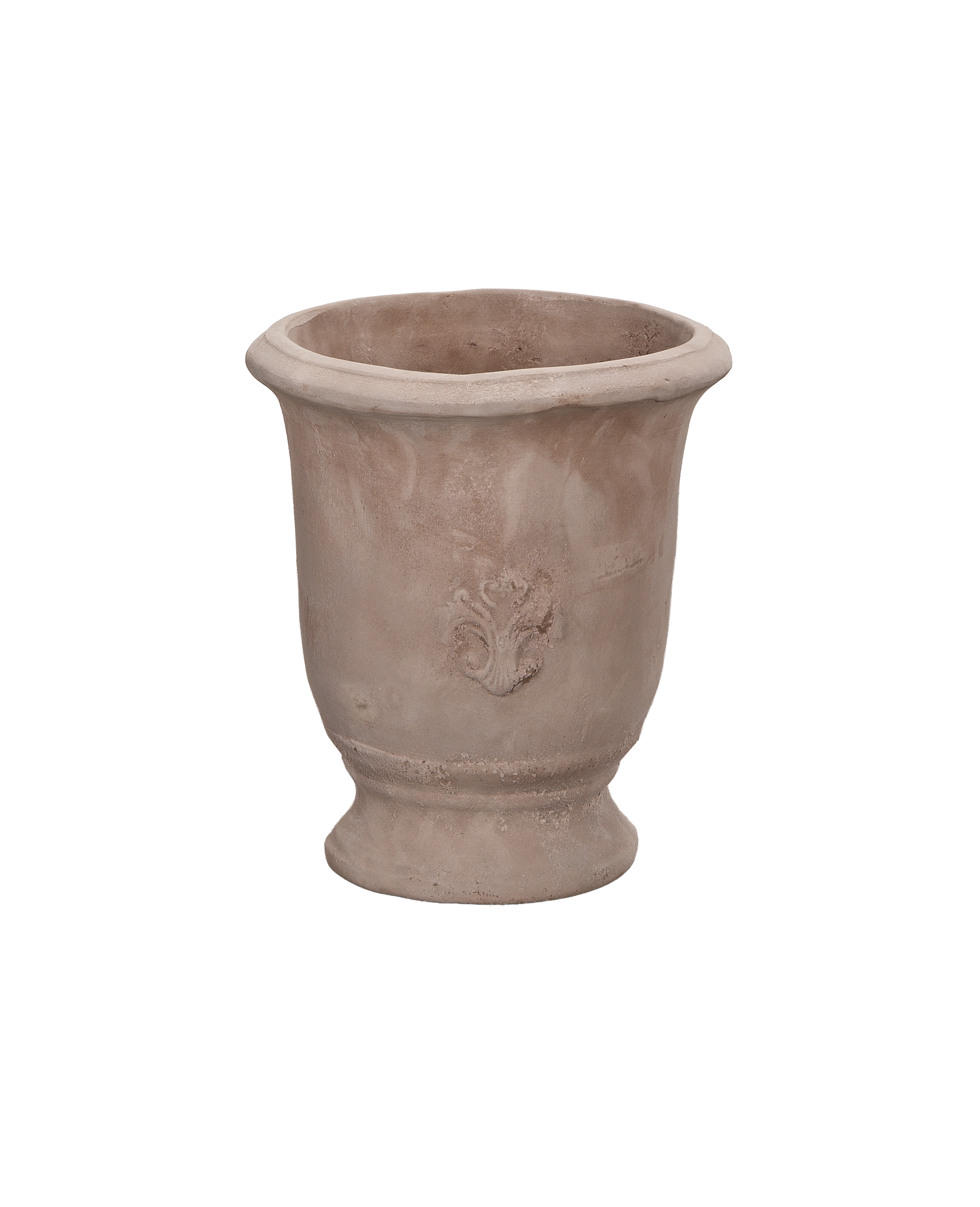 Marguerite Planter, Small, ceramic, front view