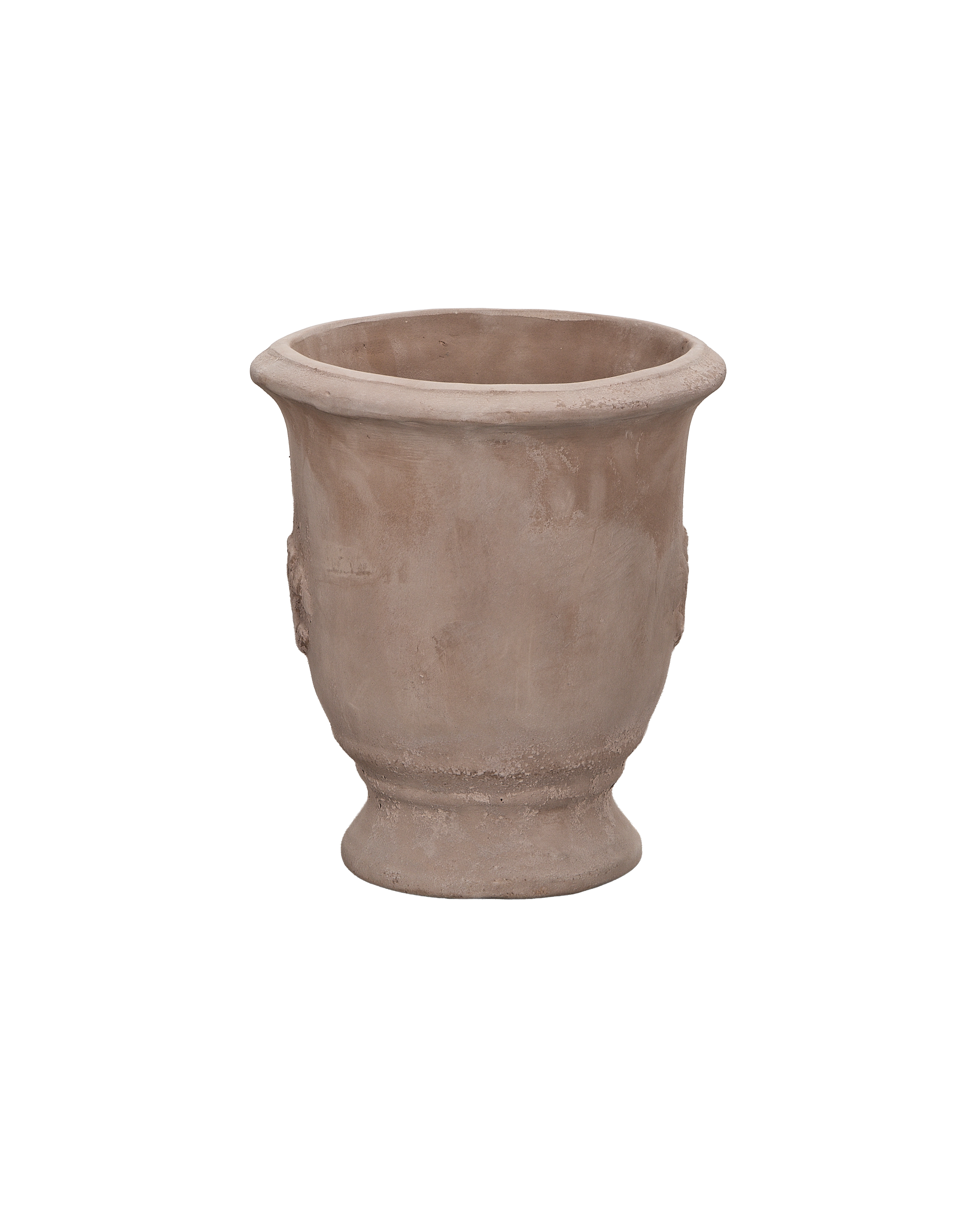 Marguerite Planter, Small, ceramic, front view