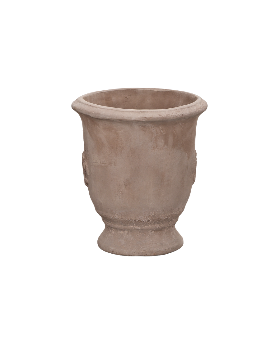 Marguerite Planter, Small, ceramic, front view