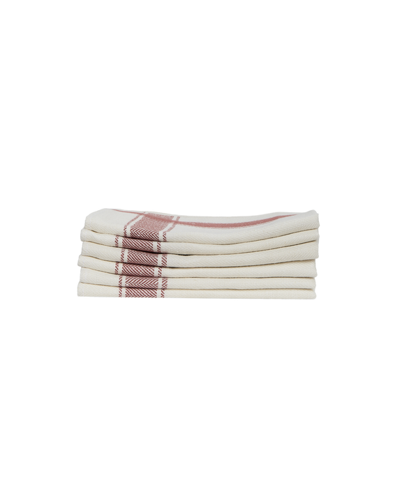 Utility Towel - Red Stripe