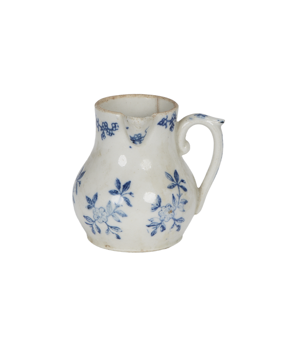 Blue Floral Creamer