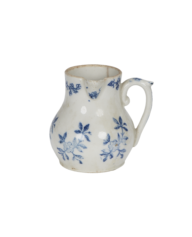 Blue Floral Creamer