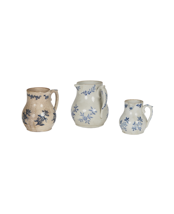 Blue Floral Creamer
