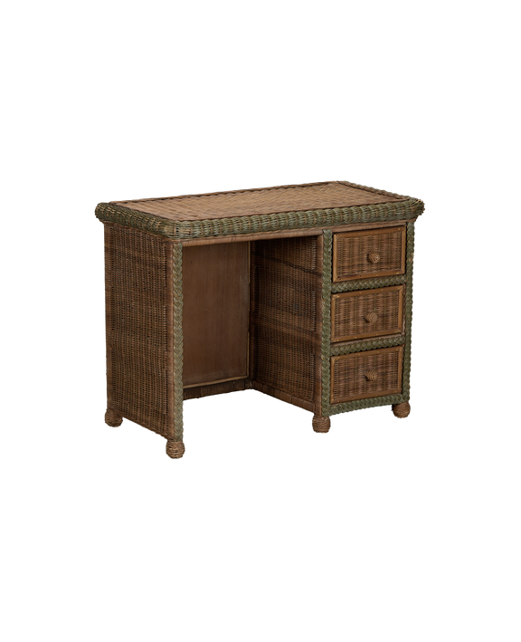 Rattan Desk
