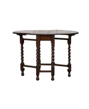 Barley Twist Drop Leaf Table