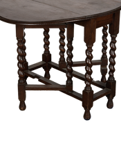 Barley Twist Drop Leaf Table
