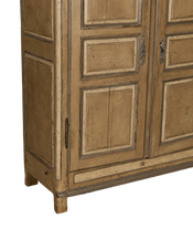 Painted Wood Armoire