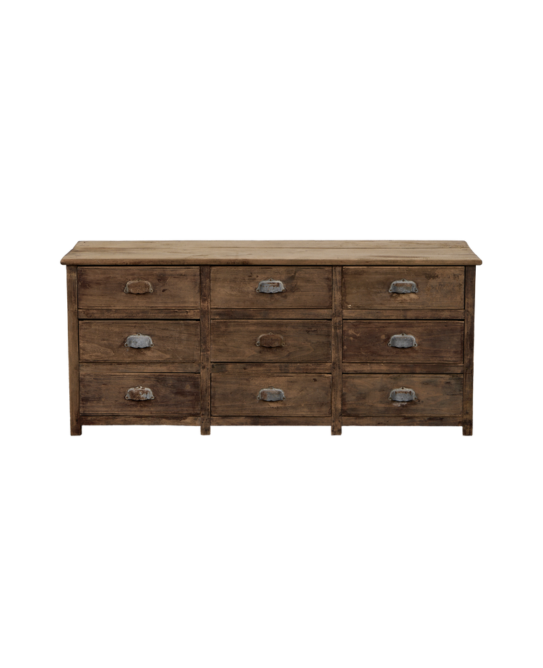 Wood Drawer Sideboard