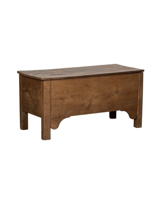 Wood Storage Trunk