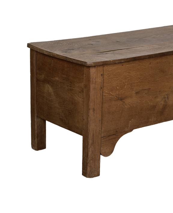 Wood Storage Trunk