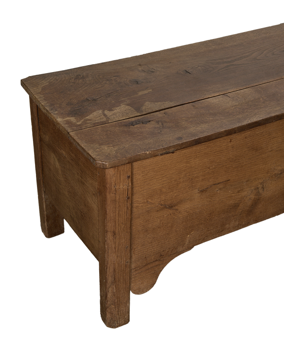 Wood Storage Trunk