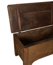 Wood Storage Trunk