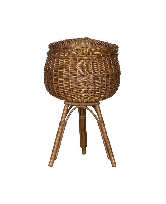 Rattan Storage Pot
