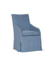 Emma Slipcover Dining Chair - Cornflower