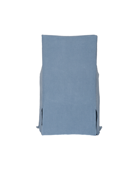Emma Slipcover Dining Chair - Cornflower