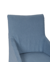 Emma Slipcover Dining Chair - Cornflower