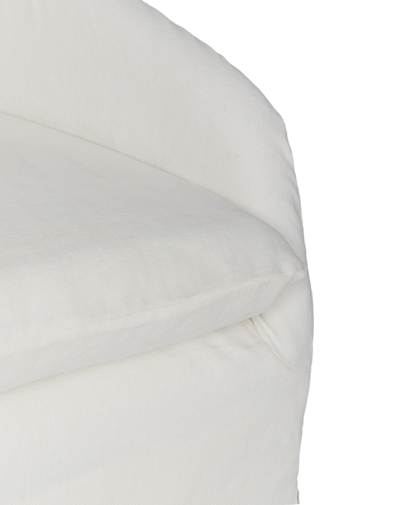 Emma Slipcover Dining Chair - Ivory