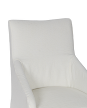 Emma Slipcover Dining Chair - Ivory