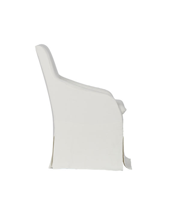 Emma Slipcover Dining Chair - Ivory