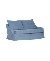 Maud Slipcover Sofa - Cornflower
