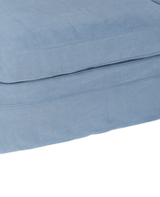 Maud Slipcover Sofa - Cornflower