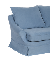 Maud Slipcover Sofa - Cornflower