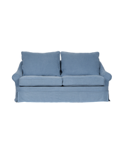 Maud Slipcover Sofa - Cornflower