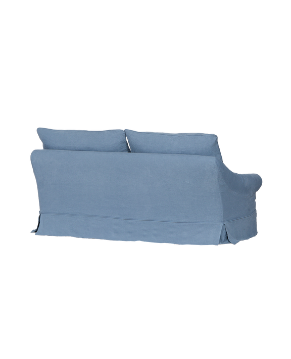 Maud Slipcover Sofa - Cornflower