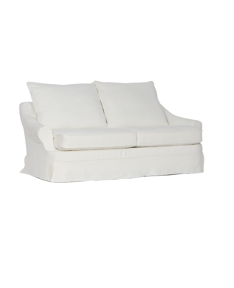 Maud Slipcover Sofa - Ivory