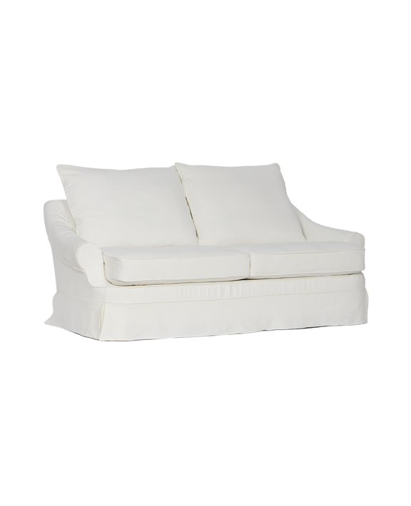 Maud Slipcover Sofa - Ivory