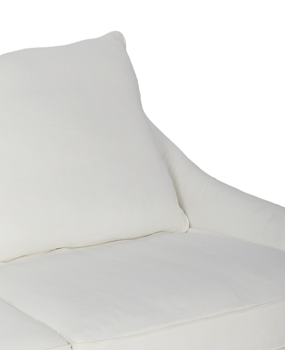 Maud Slipcover Sofa - Ivory