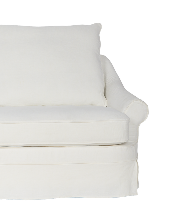 Maud Slipcover Sofa - Ivory