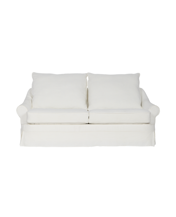 Maud Slipcover Sofa - Ivory