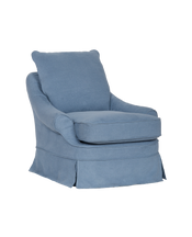 Maud Slipcover Lounge Chair - Cornflower