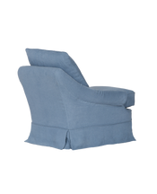 Maud Slipcover Lounge Chair - Cornflower